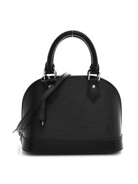 Louis Vuitton Epi Alma Bb Black #319508L18B